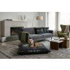 alt="Aztec Moon collection – decorative velvet cushion with matching throw blanket, stylish interior set"