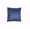 alt="Decorative velvet cushion Four-Leaf Clover from below – bottom side, handmade quality, premium stitching"