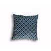 alt="Decorative velvet cushion Winter Flower from below – bottom side, handmade quality, premium stitching"