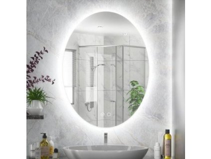 Zrkadlo Puro Oval LED