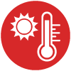 Režim/funkce topení ikona mobilní klimatizace Trotec PAC 2010 SH