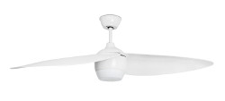 Stropní ventilátor s LED světlem Faro 33411 Alaska bílý