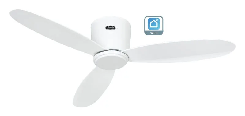 Stropní ventilátor CasaFan 311283W Eco Plano II WiFi pro místnost 10–14 m²