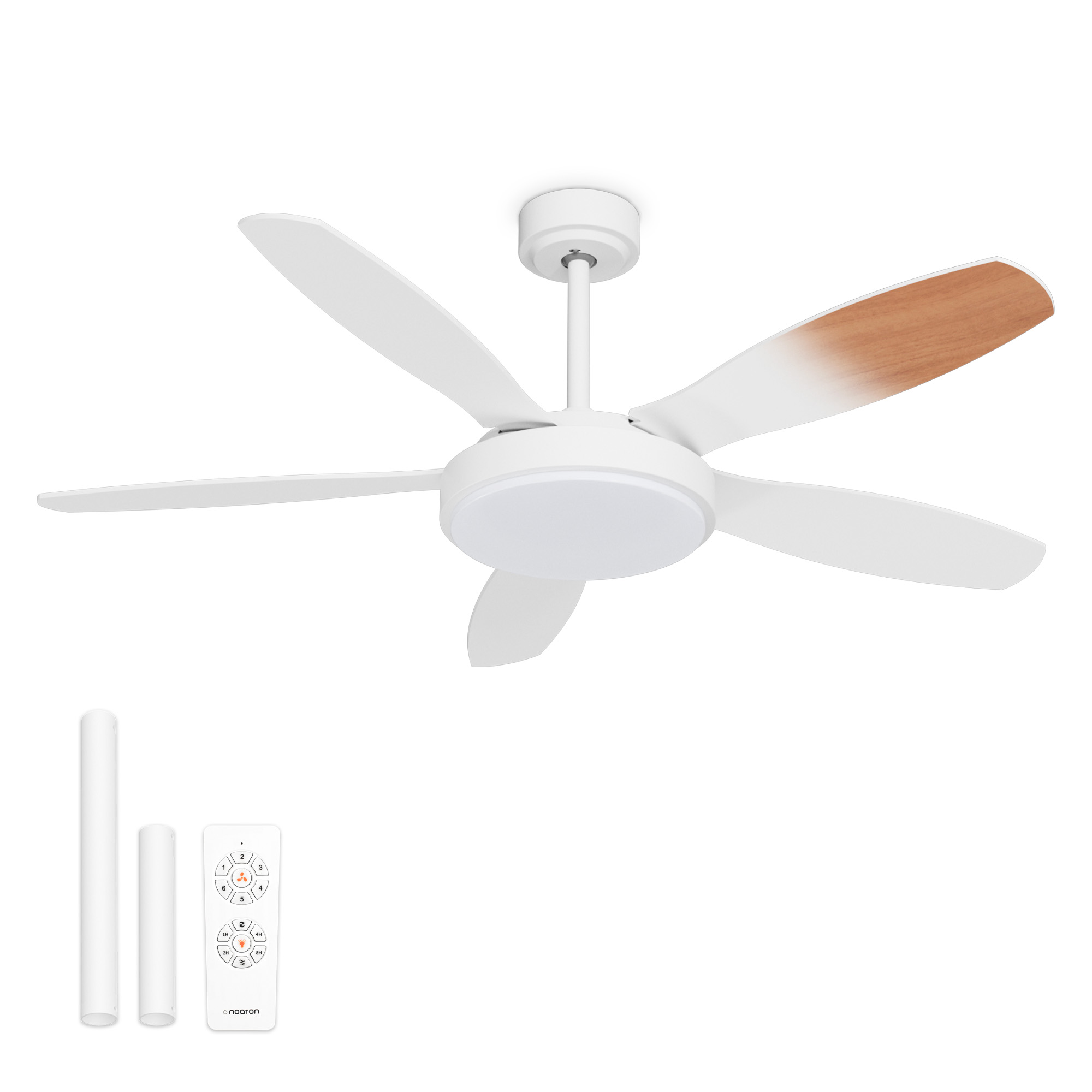 Stropní ventilátor Noaton 12132WWB Maia pro místnost 18–25 m²