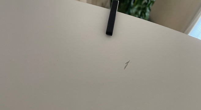 očíslované lopatky stropního ventilátoru pro vyvažování