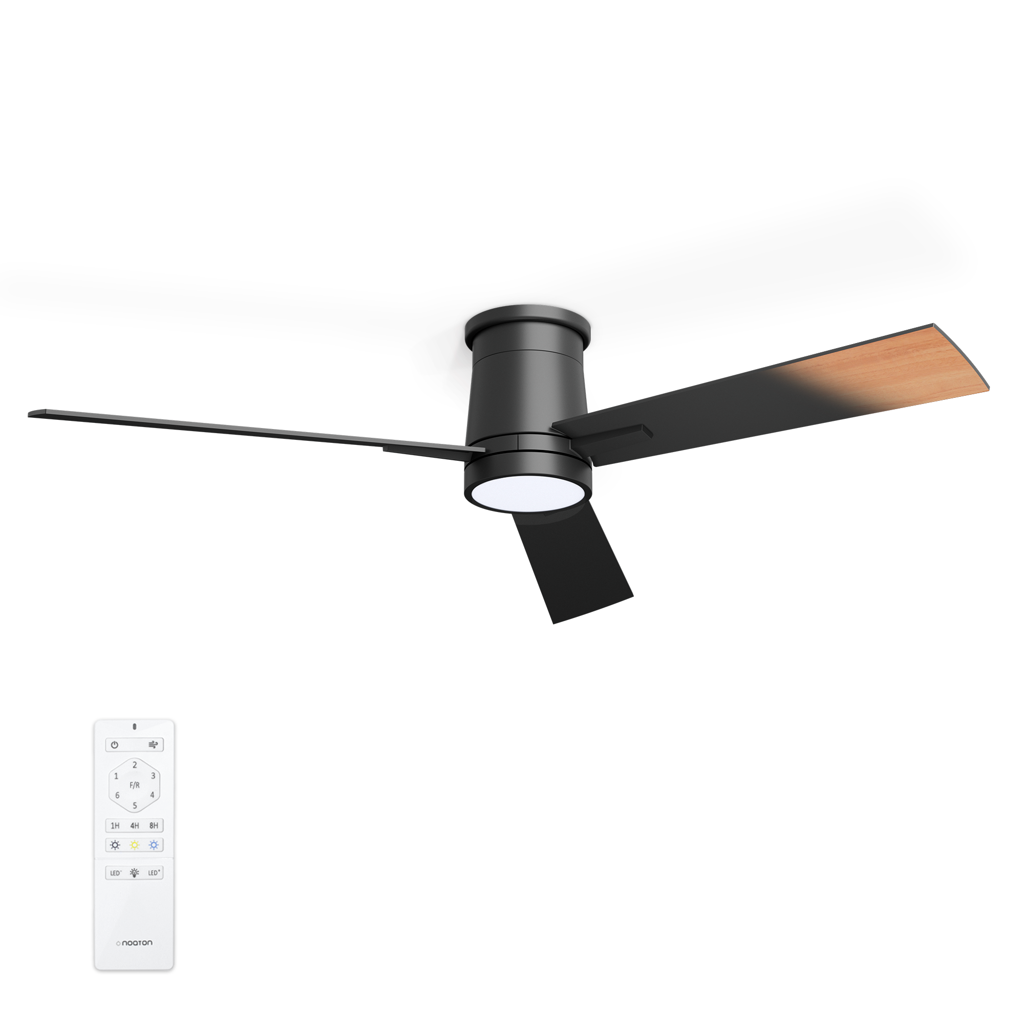 Stropní ventilátor Noaton 16132BBD Rhea pro místnost od 25 m²
