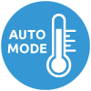 mobilní klimatizace Trotec PAC 2000 S automaticky reguluje teplotu
