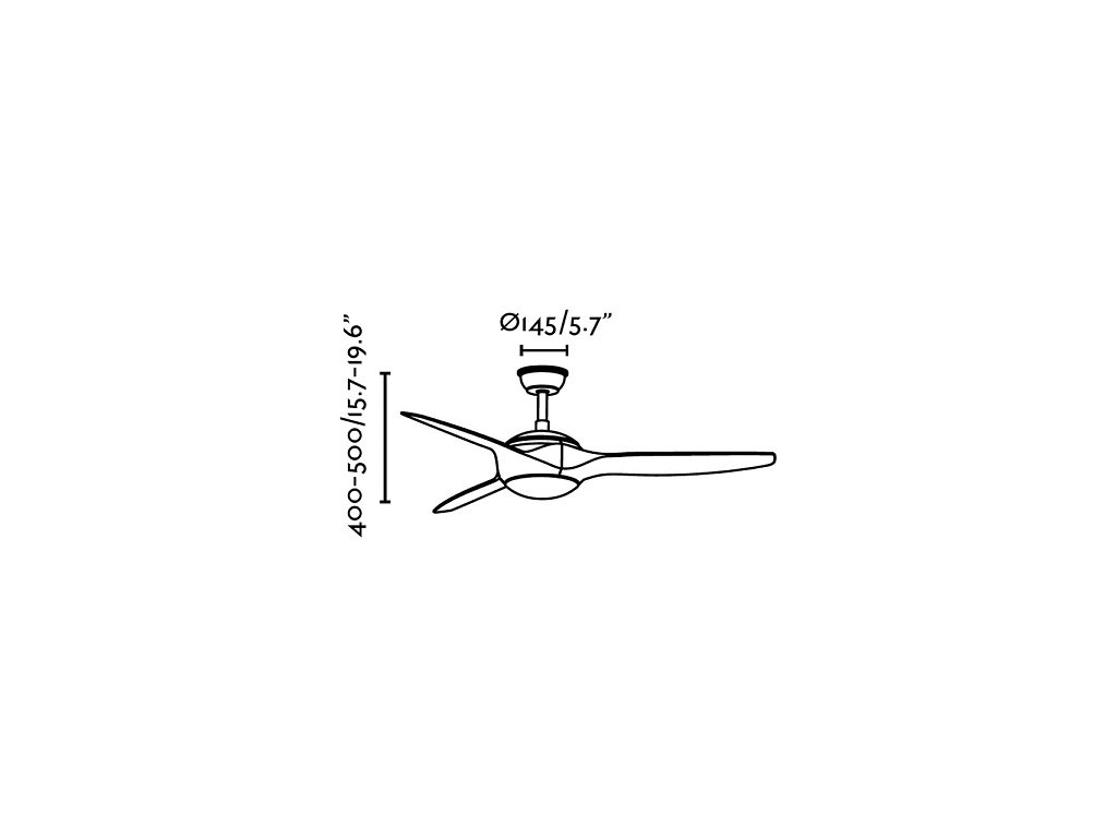 Schéma stropní ventilátor faro 33402 kailua