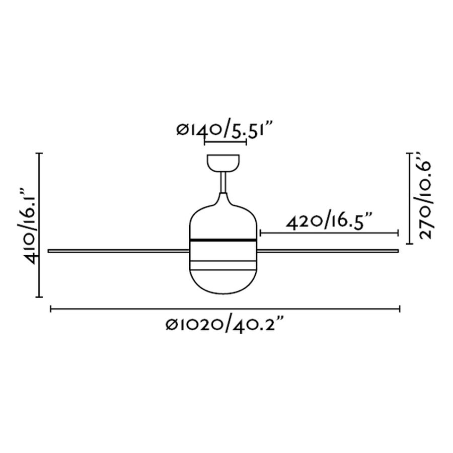 Schéma stropní ventilátor faro 33606 cebu