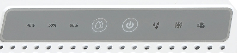Odvlhčovač vzduch Trotec TTK 25 E - ovládací panel