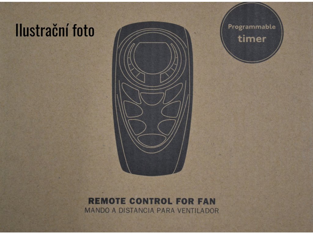 Dálkové ovládání programovatelné FARO 33937 pro stropní ventilátory FARO