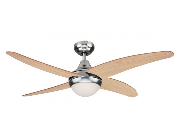 Sulion 072263 ACHILIA, hnědá, stropní ventilátor se světlem