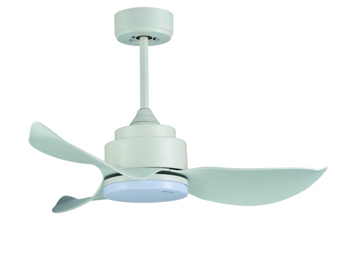 Sulion 072255 CRIXUS, bílá, stropní ventilátor s LED světlem a DC motorem