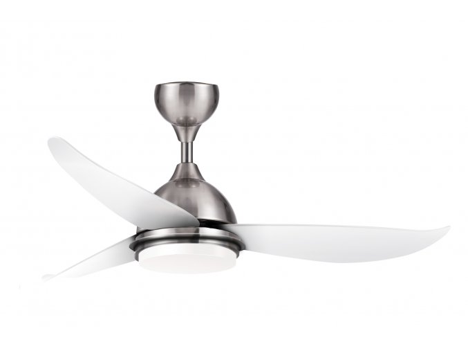Sulion 072824 CIRROS, bílá, stropní ventilátor s LED světlem