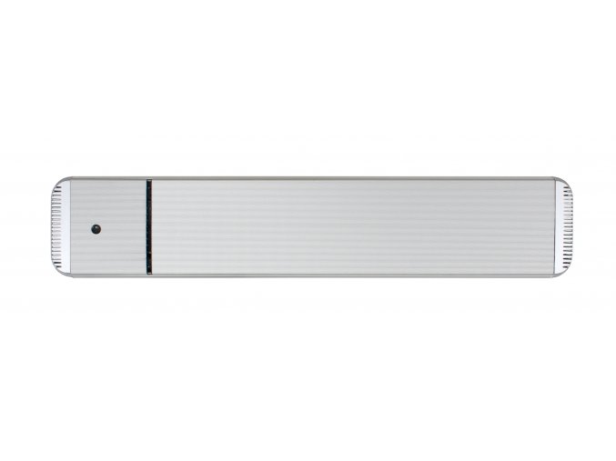 Tmavý infračervený tepelný panel CasaTherm HOTTOP/D 2400W, stříbrný