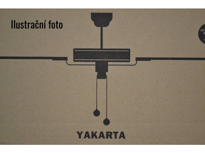 FARO 33711 YAKARTA, hnědý/tmavě hnědý, stropní ventilátor