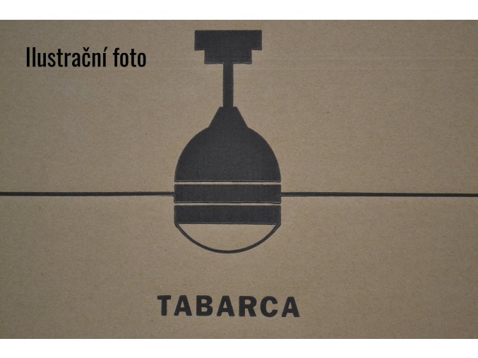 FARO 33752 TABARCA, bílý/hnědý, stropní ventilátor se světlem