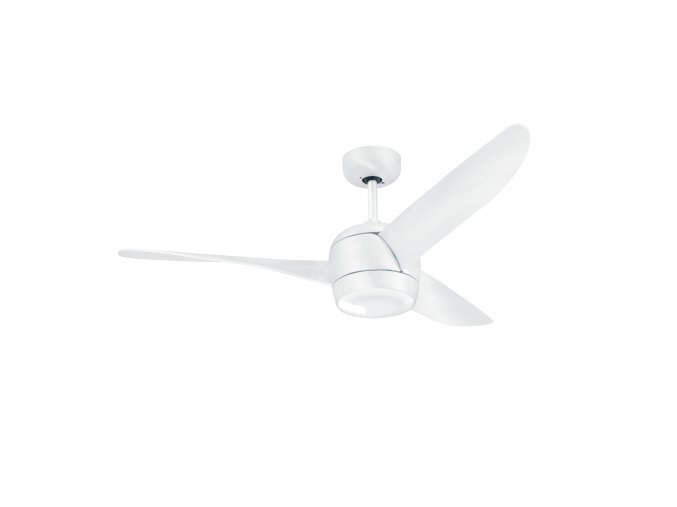 Sulion 072226 IMPALA, bílá, stropní ventilátor s LED světlem a DC motorem