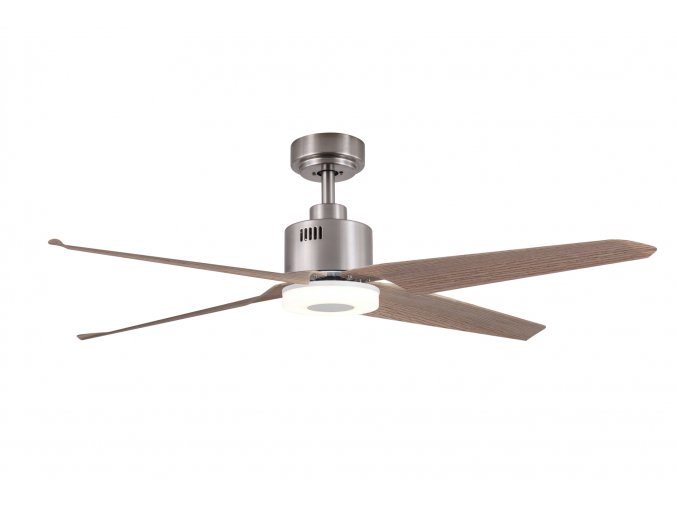 Sulion 072253 NERHEA, hnědá, stropní ventilátor s LED světlem a DC motorem