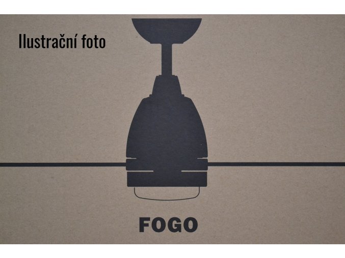 FARO 33467 FOGO, bílý, stropní ventilátor s LED světlem  ovládání dálkové