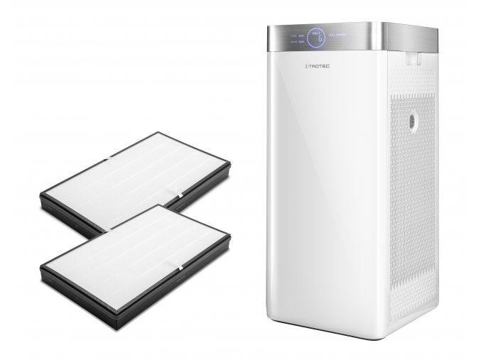 Set čističky vzduchu Trotec AirgoClean 200 E se dvěma HEPA filtry (H13) s aktivním uhlíkem