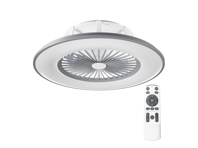 Stropní ventilátor se světlem 11056GR Vega, šedá - hlavní