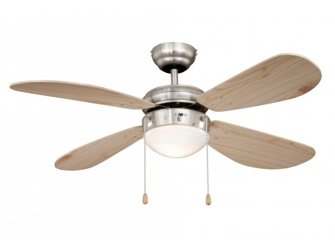 Stropní ventilátor AireRyder FN43335 Classic borovice/saténový nikl