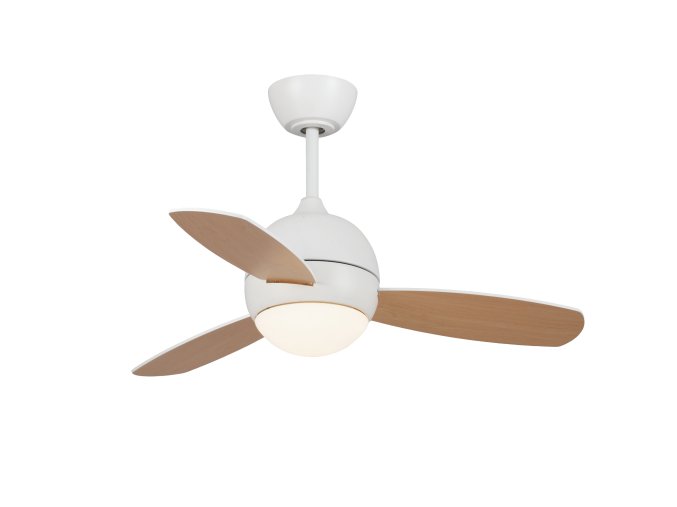 Sulion 075722 Tico, hnědá, stropní ventilátor se světlem