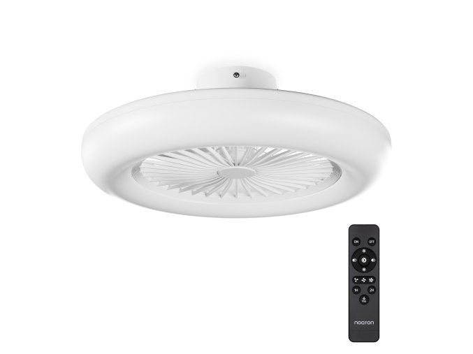 Noaton Callisto bílé 11055W stropní ventilátor se světlem a dálkovým ovládáním