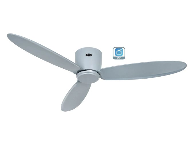 CasaFan 313285W Eco Plano II WiFi, světle šedá, stropní ventilátor - 3 lopatky