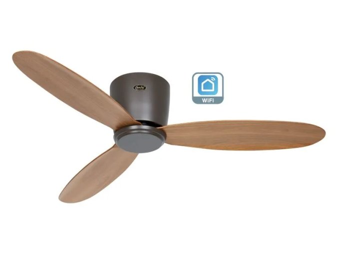 CasaFan 311302W Eco Plano II WiFi, přírodní dub, stropní ventilátor - 3 lopatky