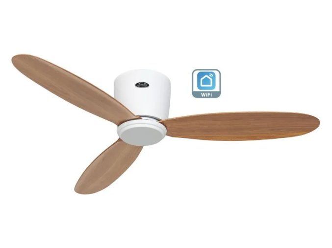 CasaFan 311304W Eco Plano II WiFi, přírodní dub, stropní ventilátor - 3 lopatky