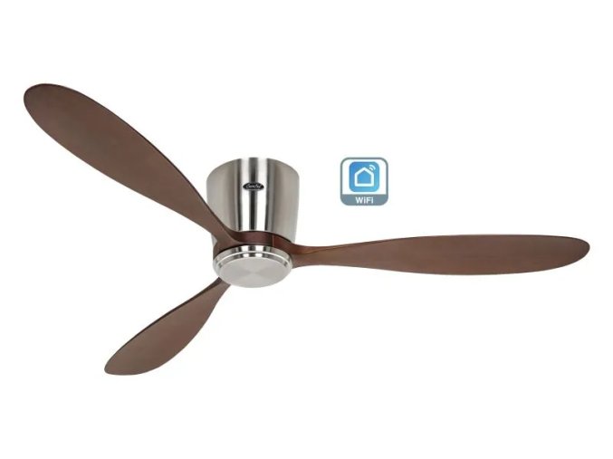 CasaFan 313288W Eco Plano Wood WiFi, ořech, stropní ventilátor - 3 lopatky