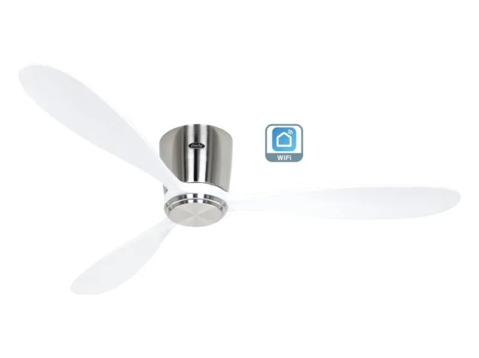 CasaFan 313289W Eco Plano Wood WiFi, bílá, stropní ventilátor - 3 lopatky