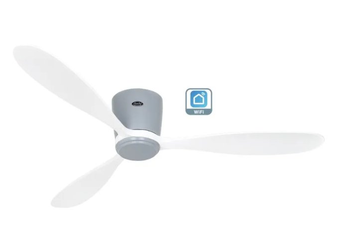 CasaFan 313277W Eco Plano Wood WiFi, bílá, stropní ventilátor - 3 lopatky