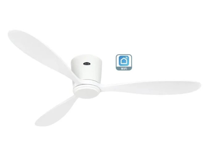 CasaFan 313291W Eco Plano Wood WiFi, bílá, stropní ventilátor - 3 lopatky