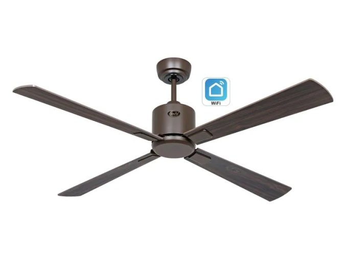 CasaFan 949212W Eco Neo III WiFi, ořech, stropní ventilátor - 4 lopatky