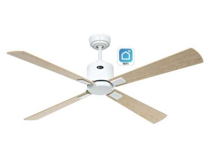 CasaFan 943222W Eco Neo III WiFi, javor, stropní ventilátor - 4 lopatky