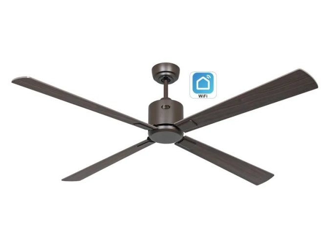 CasaFan 949313W Eco Neo III WiFi, ořech, stropní ventilátor - 4 lopatky