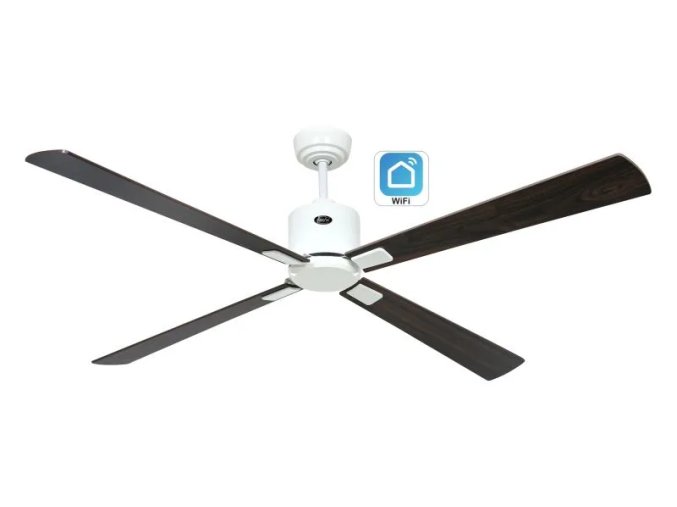 CasaFan 943313W Eco Neo III WiFi, ořech, stropní ventilátor - 4 lopatky