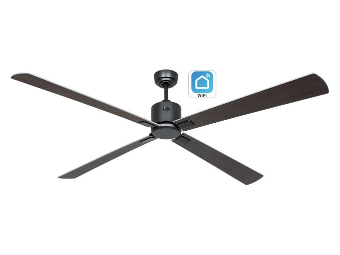 CasaFan 952411W Eco Neo III WiFi, wenge, stropní ventilátor - 4 lopatky