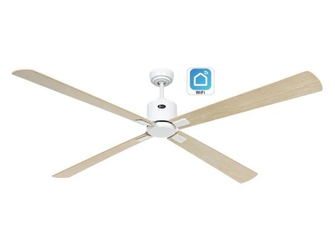 CasaFan 943426W Eco Neo III WiFi, javor, stropní ventilátor - 4 lopatky