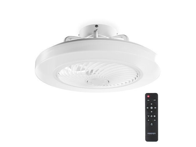 Noaton Triton bílá 50 12050W stropní ventilátor se světlem a dálkovým ovládáním