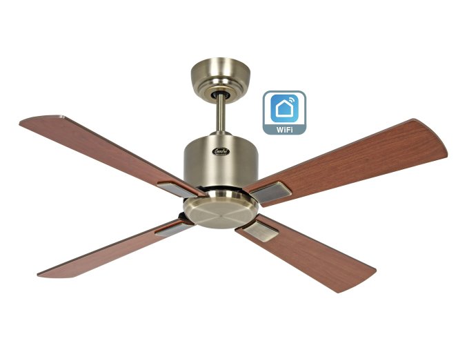 CasaFan 944111W Eco Neo III WiFi, třešeň, stropní ventilátor - 4 lopatky
