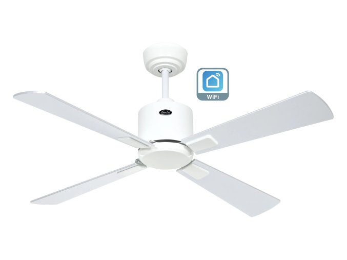 CasaFan 943141W Eco Neo III WiFi, stříbrná, stropní ventilátor - 4 lopatky