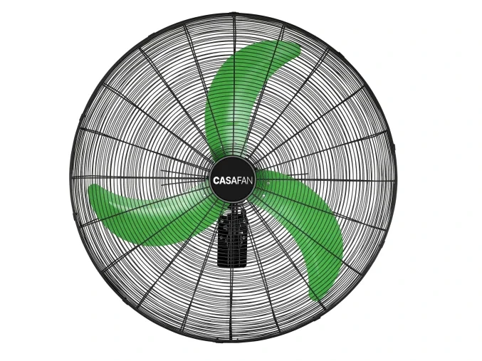 Casafan 309006 WM-W 9 Silent Power IP54, černá, nástěnný ventilátor