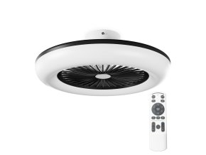 Stropní ventilátor se světlem, Callisto, černá - hlavní