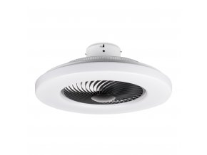 Noaton 12058B Triton, černá, stropní ventilátor se světlem