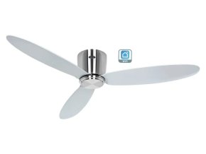 CasaFan 313280W Eco Plano II WiFi, stříbrná, stropní ventilátor - 3 lopatky
