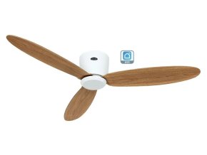 CasaFan 313304W Eco Plano II WiFi, přírodní dub, stropní ventilátor - 3 lopatky
